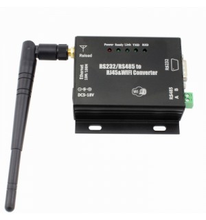 RS232  RS485 to WIFI 802.11 BGN and Ethernet converter