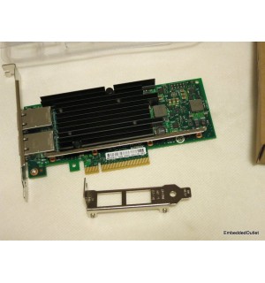 Intel 10G Dual Port RJ45 NIC Desktop PCIe Network LAN Adapter Card 10Gbe 10 Gbps