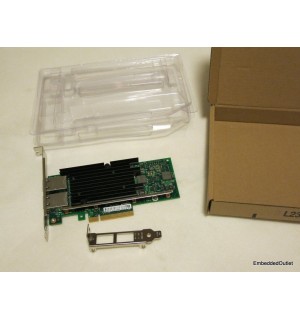 Intel 10G Dual Port RJ45 NIC Desktop PCIe Network LAN Adapter Card 10Gbe 10 Gbps