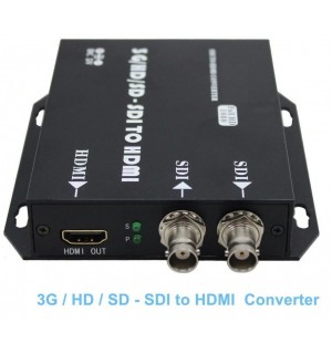 Professional 3G-SDI to HDMI Converter Adapter 3G-SDI HD-SDI SD-SDI 1080p60