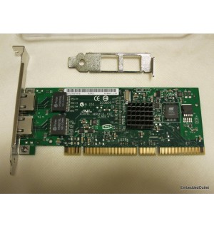 Intel Dual Port Gigabit NIC Desktop/Server PCI LAN Card Low Profile Network Adapter